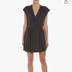 2/$25 Free People Heavyweight Cupro Drape Mini Dress